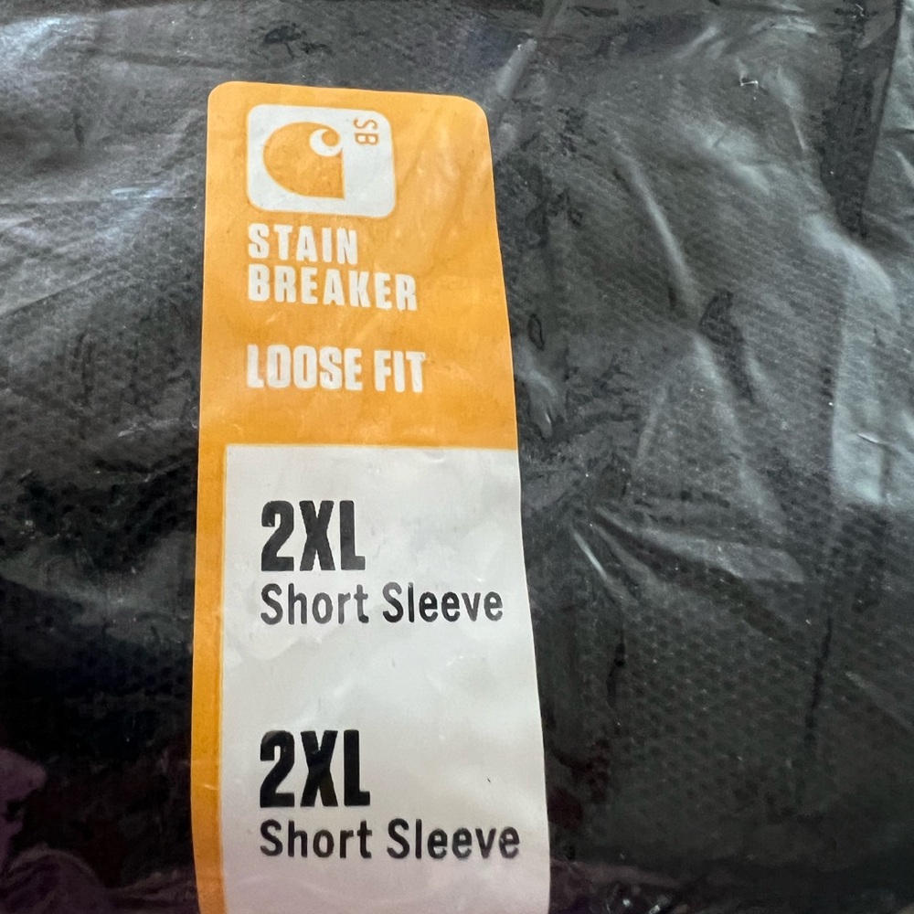 Carhartt Loose Fit Black Short Sleeve Shirt 2XL